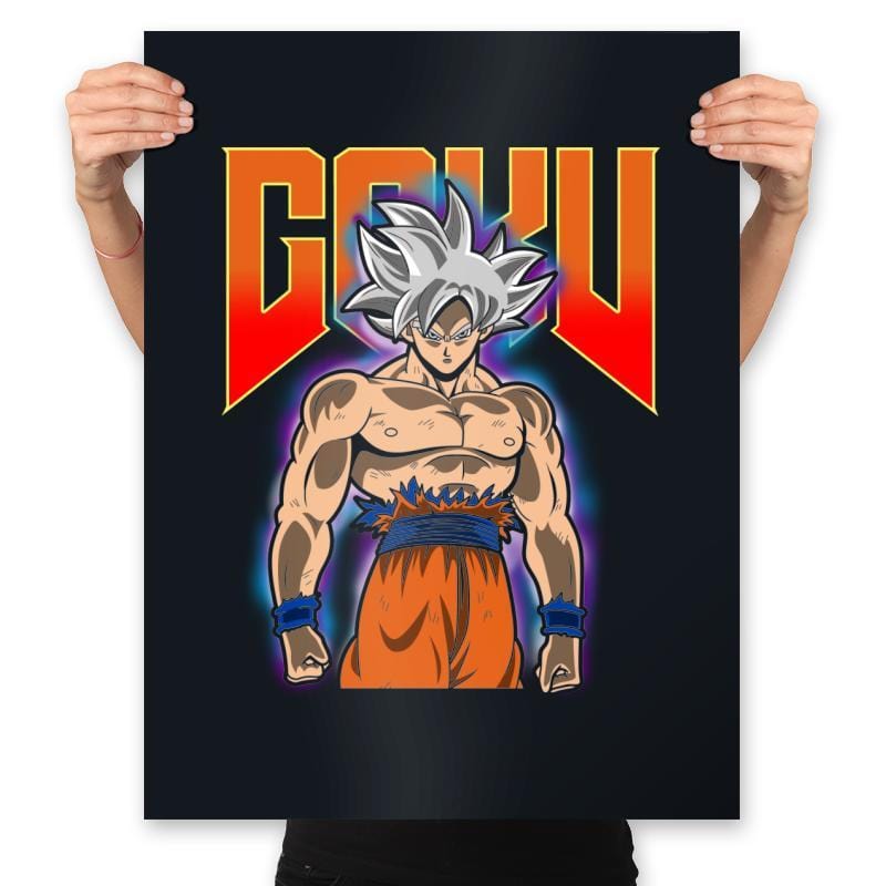 Doomsaiyan - Prints Posters RIPT Apparel 18x24 / Black