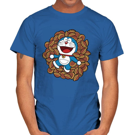 Dorayaki Beauty - Mens T-Shirts RIPT Apparel Small / Royal