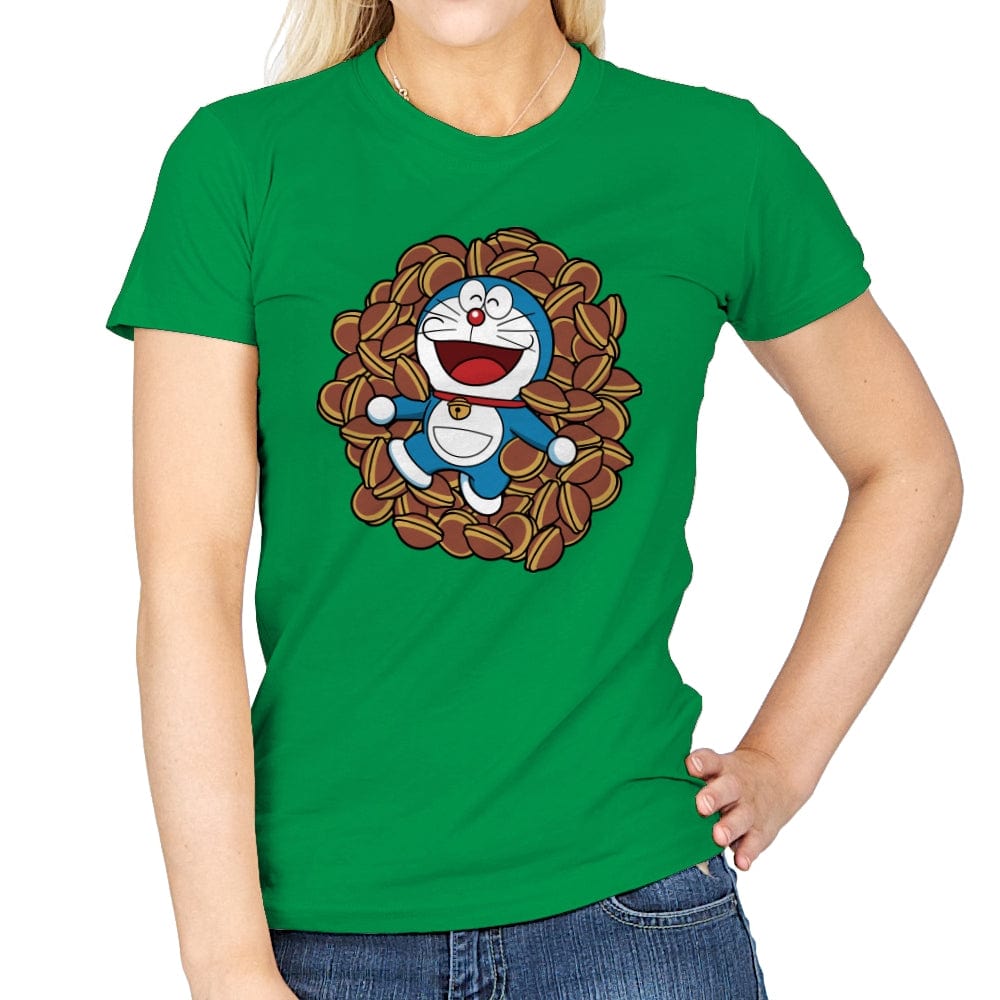 Dorayaki Beauty - Womens T-Shirts RIPT Apparel Small / Irish Green