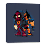 Double Healing Factor - Canvas Wraps Canvas Wraps RIPT Apparel 16x20 / Navy