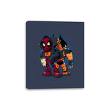 Double Healing Factor - Canvas Wraps Canvas Wraps RIPT Apparel 8x10 / Navy