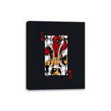 Double King D - Canvas Wraps Canvas Wraps RIPT Apparel 8x10 / Black