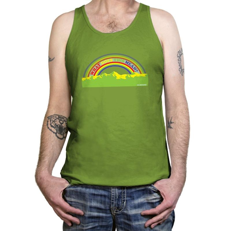 Double Rainbow Exclusive - Tanktop Tanktop RIPT Apparel X-Small / Leaf