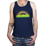 Double Rainbow Exclusive - Tanktop Tanktop RIPT Apparel X-Small / Navy