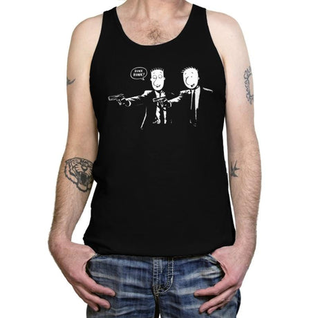 Doug Fiction - Tanktop Tanktop RIPT Apparel X-Small / Black