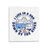 Down by the River - Canvas Wraps Canvas Wraps RIPT Apparel 11x14 / White