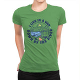 Down by the River - Womens Premium T-Shirts RIPT Apparel Small / Kelly