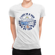 Down by the River - Womens Premium T-Shirts RIPT Apparel Small / White