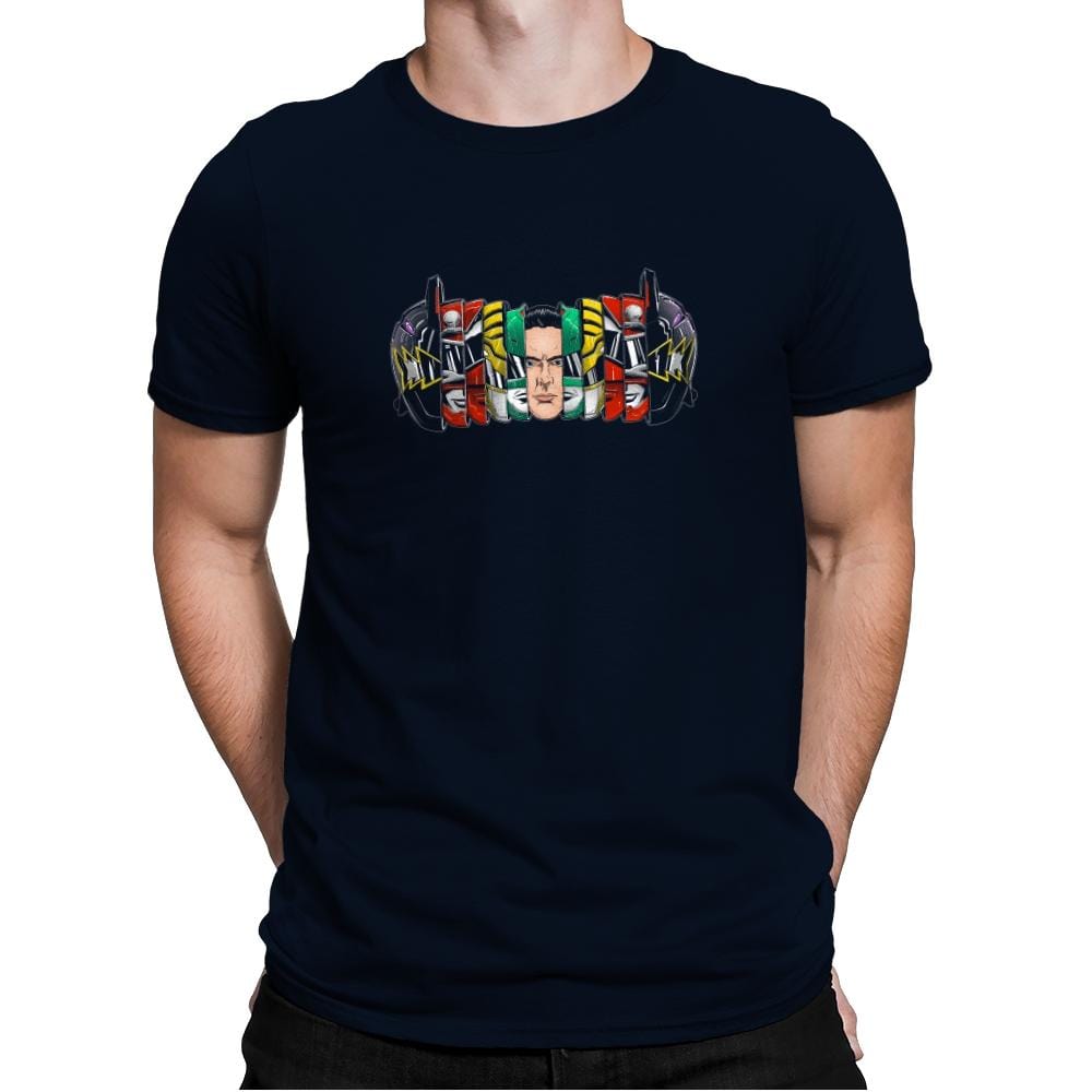 Dr. Tommy's Many Masks Exclusive - Mens Premium T-Shirts RIPT Apparel Small / Midnight Navy