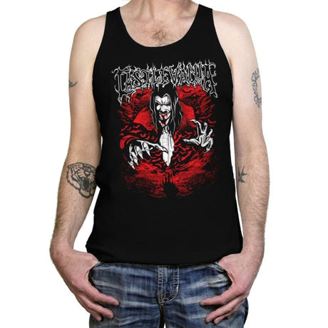 Dracula of the Night - Tanktop Tanktop RIPT Apparel X-Small / Black