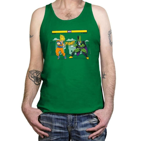 Dragon Fighter Exclusive - Tanktop Tanktop RIPT Apparel X-Small / Kelly