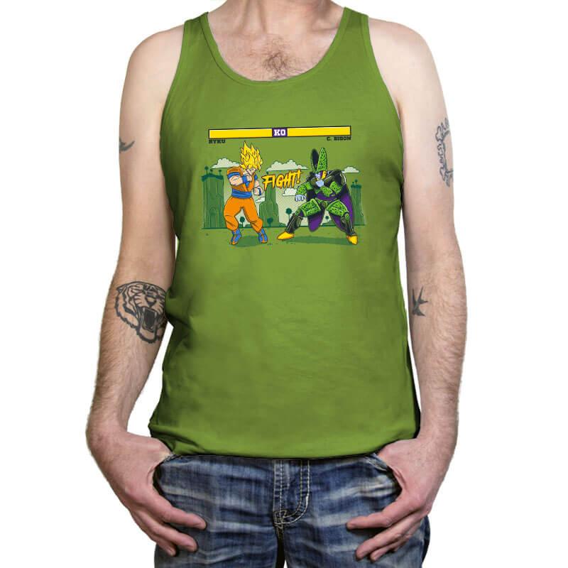 Dragon Fighter - Tanktop Tanktop RIPT Apparel