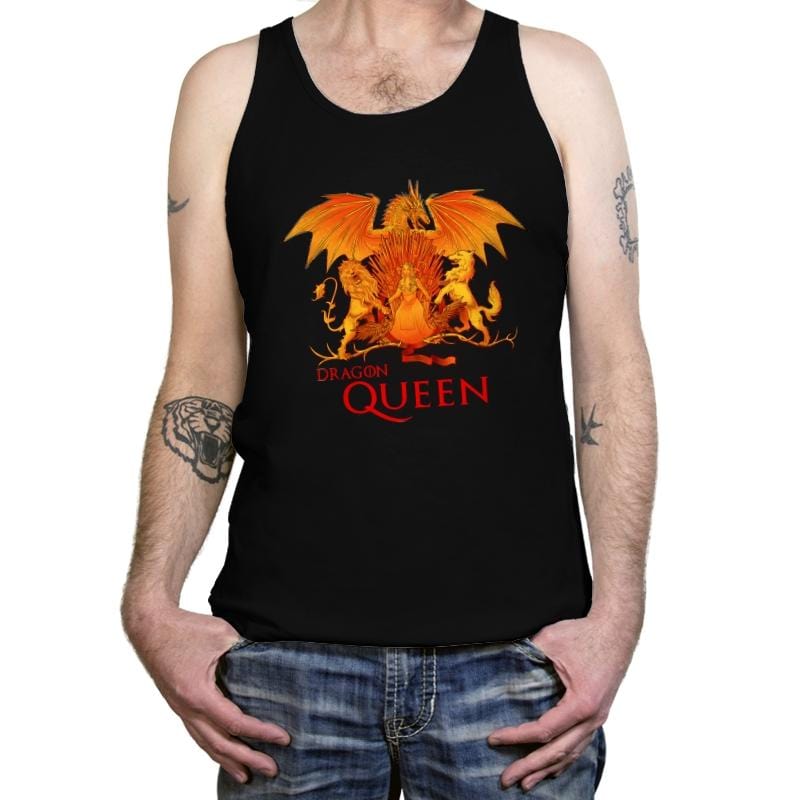 Dragon Queen - Tanktop Tanktop RIPT Apparel X-Small / Black