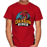 Dragon Rider - Mens T-Shirts RIPT Apparel Small / Red