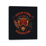 Dragon Riding Club - Canvas Wraps Canvas Wraps RIPT Apparel 11x14 / Black