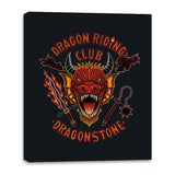 Dragon Riding Club - Canvas Wraps Canvas Wraps RIPT Apparel 16x20 / Black