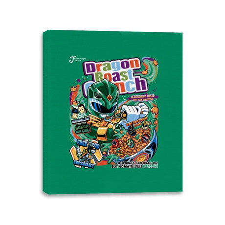 Dragon Roast Crunch - Canvas Wraps Canvas Wraps RIPT Apparel 11x14 / Kelly