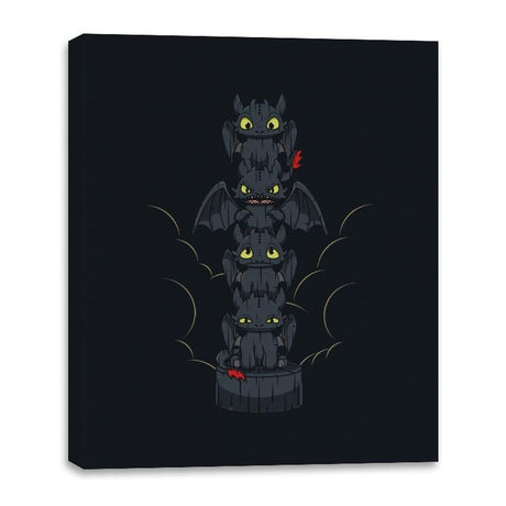 Dragon's Totem Moods - Canvas Wraps Canvas Wraps RIPT Apparel