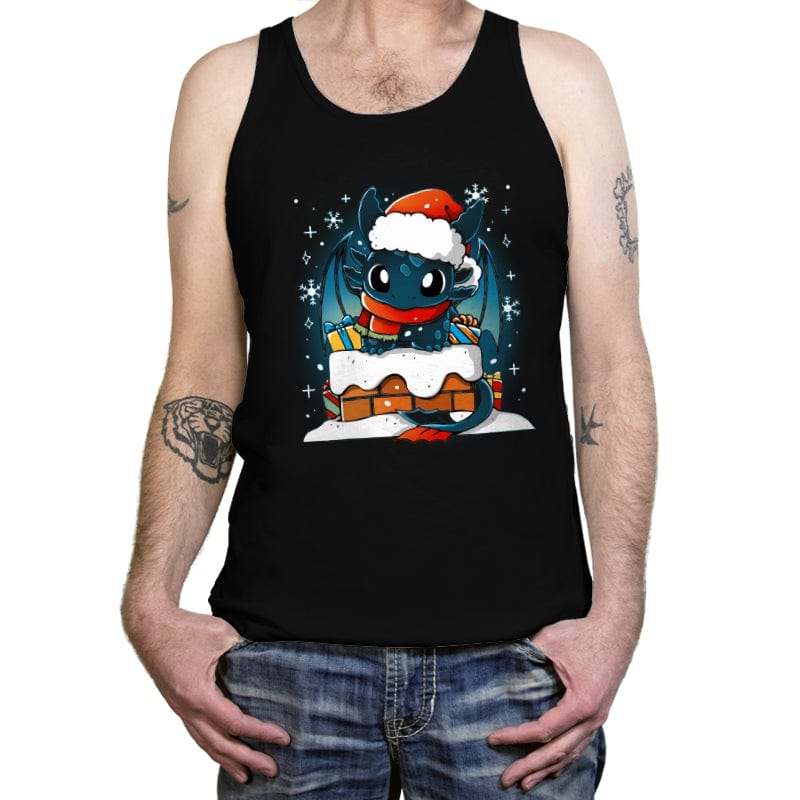 Dragon Santa Claus - Tanktop