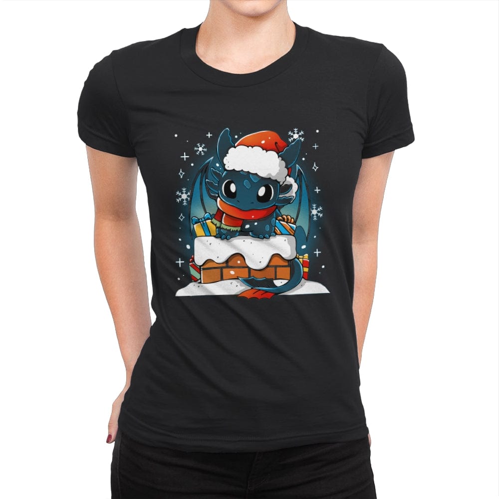 Dragon Santa Claus - Womens Premium