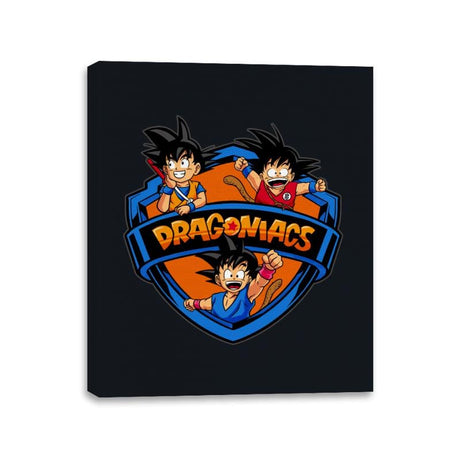 Dragoniacs - Canvas Wraps Canvas Wraps RIPT Apparel 11x14 / Black