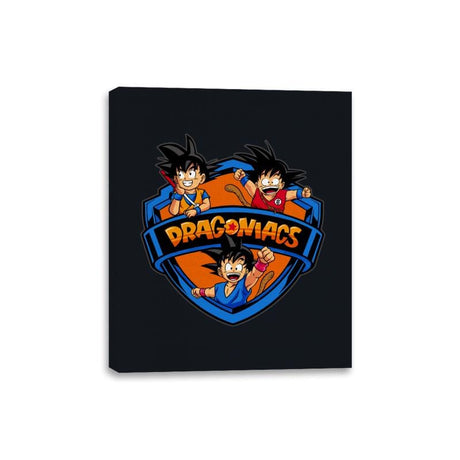 Dragoniacs - Canvas Wraps Canvas Wraps RIPT Apparel 8x10 / Black