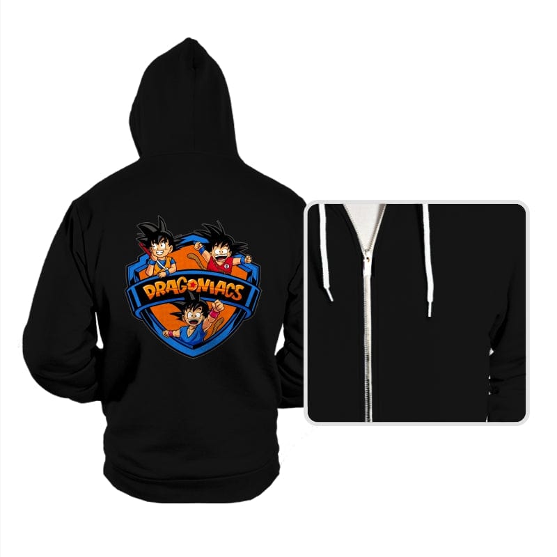 Dragoniacs - Hoodies Hoodies RIPT Apparel Small / Black