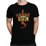 Dragons Can Be Beaten - Mens Premium T-Shirts RIPT Apparel Small / Black