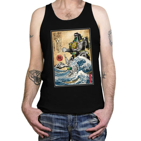 Dragonzord in Japan - Best Seller - Tanktop Tanktop RIPT Apparel X-Small / Black