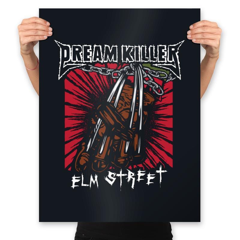 Dream Killer - Prints Posters RIPT Apparel 18x24 / Black