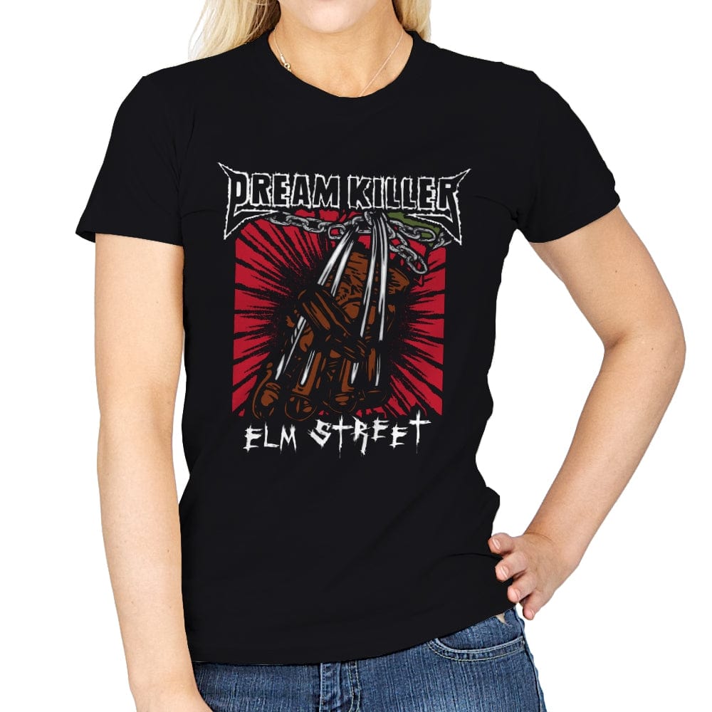 Dream Killer - Womens T-Shirts RIPT Apparel Small / Black