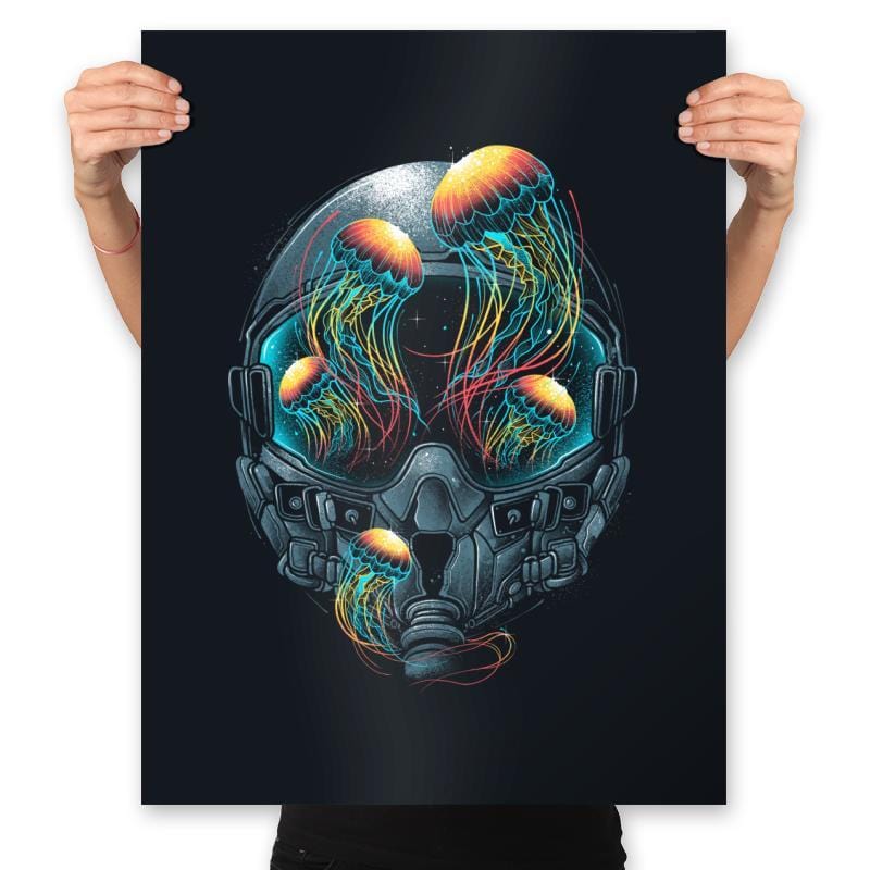 Dream Pilot - Prints Posters RIPT Apparel 18x24 / Black