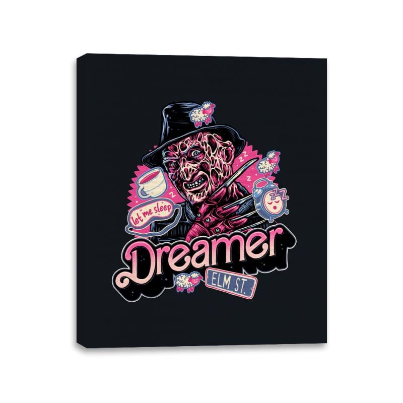 Dreamer Love - Canvas Wraps Canvas Wraps RIPT Apparel 11x14 / Black