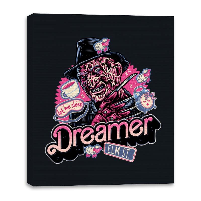 Dreamer Love - Canvas Wraps Canvas Wraps RIPT Apparel 16x20 / Black