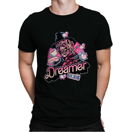 Dreamer Love - Mens Premium T-Shirts RIPT Apparel Small / Black