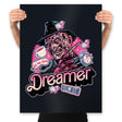 Dreamer Love - Prints Posters RIPT Apparel 18x24 / Black