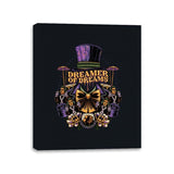 Dreamer of Dreams - Canvas Wraps Canvas Wraps RIPT Apparel 11x14 / Black