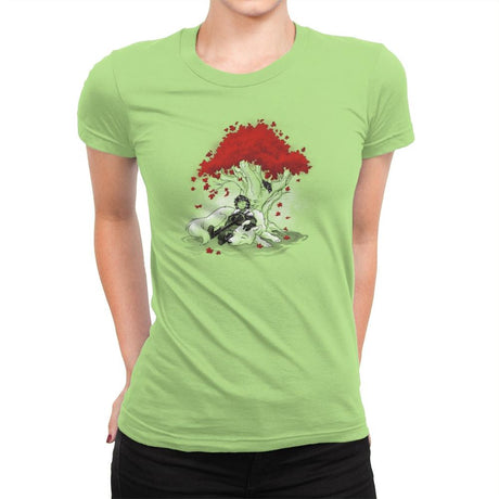 Dreaming Of A Quiet Winter - Miniature Mayhem - Womens Premium T-Shirts RIPT Apparel Small / Mint