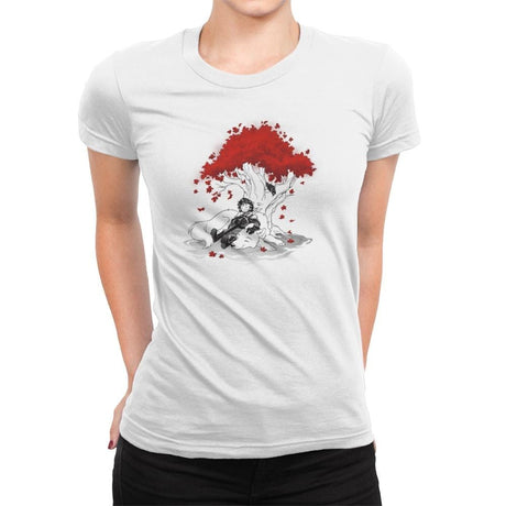 Dreaming Of A Quiet Winter - Miniature Mayhem - Womens Premium T-Shirts RIPT Apparel Small / White