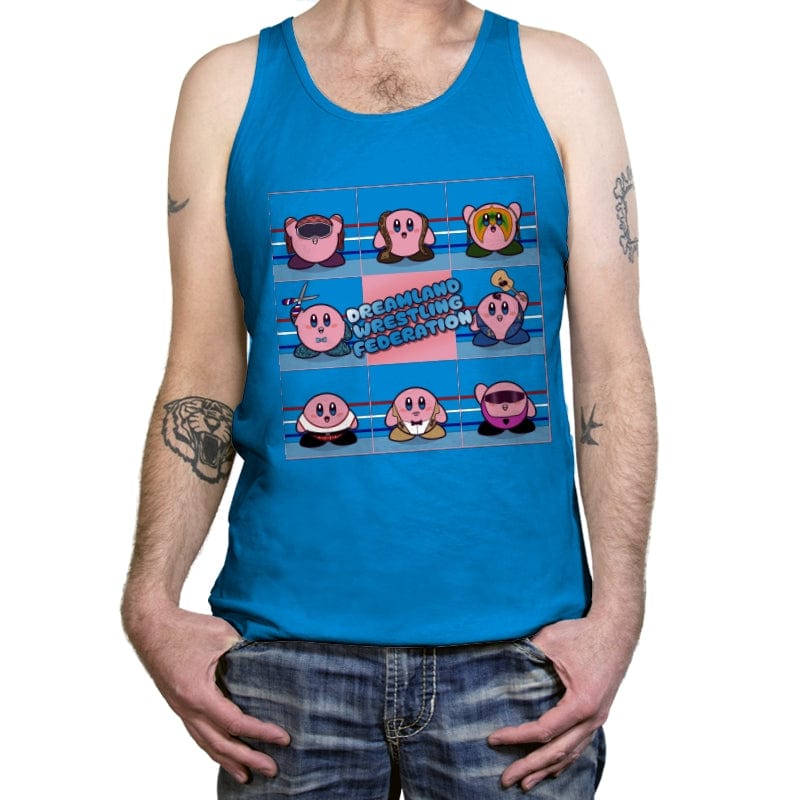 Dreamland Wrestling Federation - Tanktop Tanktop RIPT Apparel X-Small / Teal