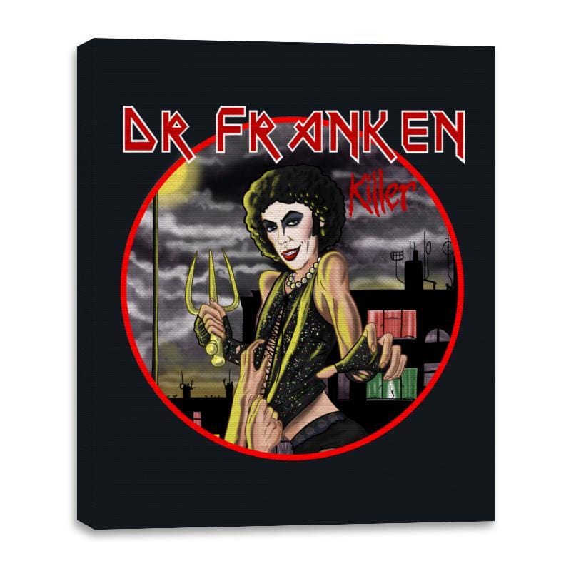 Drfranken - Canvas Wraps Canvas Wraps RIPT Apparel 16x20 / Black