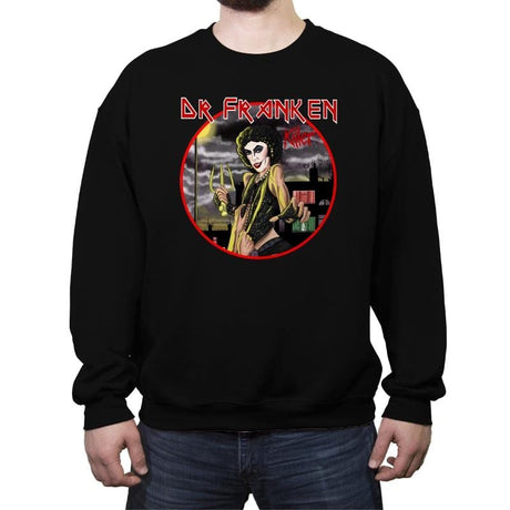 Drfranken - Crew Neck Sweatshirt Crew Neck Sweatshirt RIPT Apparel Small / Black