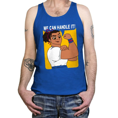 Drip Drip Drip - Tanktop Tanktop RIPT Apparel X-Small / True Royal