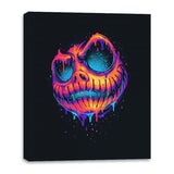 Drip of Nightmares - Canvas Wraps Canvas Wraps RIPT Apparel 16x20 / Black