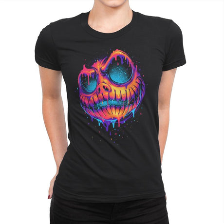 Drip of Nightmares - Womens Premium T-Shirts RIPT Apparel Small / Black