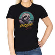 Drive Slow - Womens T-Shirts RIPT Apparel Small / Black