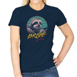 Drive Slow - Womens T-Shirts RIPT Apparel Small / Navy