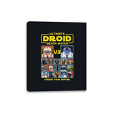 Droid Death Match - Canvas Wraps Canvas Wraps RIPT Apparel 8x10 / Black