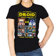 Droid Death Match - Womens T-Shirts RIPT Apparel Small / Black