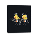 Duck Fiction - Canvas Wraps Canvas Wraps RIPT Apparel 11x14 / Black